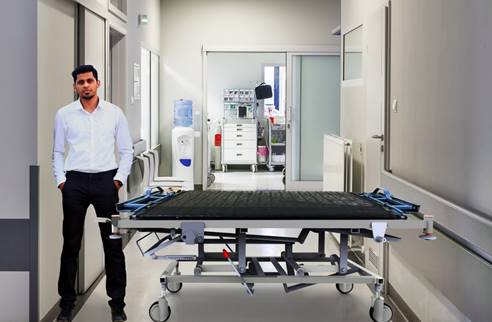 Photo of Retrofit Patient Transfer System Designed by IIT, Kanpur Student Wins International Prize