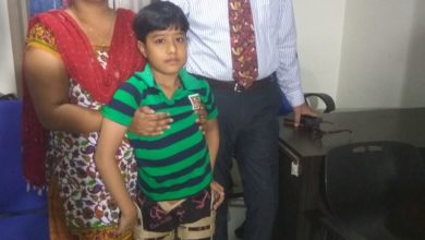 Photo of Cell based therapy helps 8 year old boy from Jaipur walk