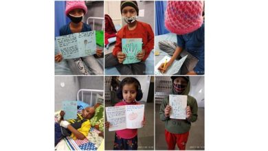 Photo of Children suffering from cancer writes letters to PM on World Cancer Day