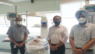 Photo of Aster Medcity conducts heart surgery on one-day-old child