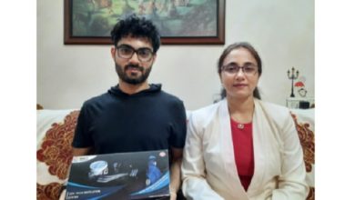 Photo of Mumbai student innovator develops Cov-Tech