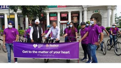 Photo of Neuberg Diagnostics organises bicycle rally to create awareness on World Heart Day