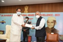Photo of Dr Randeep Guleria, Director, AIIMS bags Lal Bahadur Shastri National Award