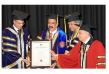 Photo of Dr Azad Moopen bags Doctorate for Philanthropy by Amity University, Dubai