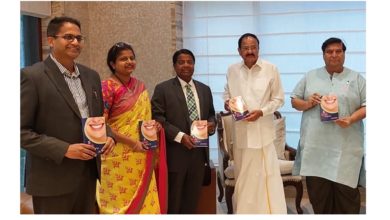 Photo of Venkaiah Naidu releases Smile Designing book authored by dentist Dr MS Gowd