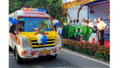 Photo of Bihar CM flags of ambulances by Pinnacle Industries
