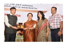 Photo of Dr Mansukh Mandaviya awards best performing states for PMJAY and ABDM