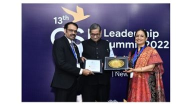 Photo of Dr Shalini Rajneesh bags India CSR Award for transformative work with Akanksha