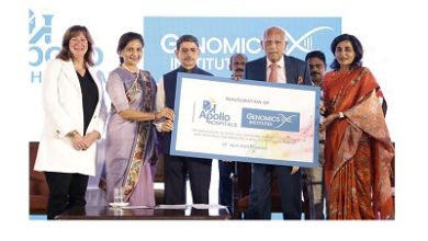 Photo of Apollo unveils Genomics Institute in Chennai