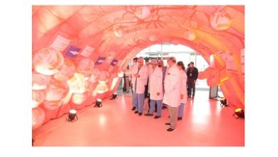 Photo of Medanta Gurugram sets up walk-through educational exhibit to highlight stages of colorectal cancer