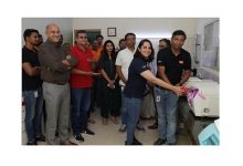 Photo of TE Connectivity donates medical equipment at BMST