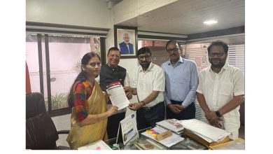 Photo of TSCS team Dr Bharati Praveen Pawar to urge support towards Thalassemia eradication