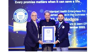 Photo of Manipal Hospitals bags Guinness World Records certificate of recognition